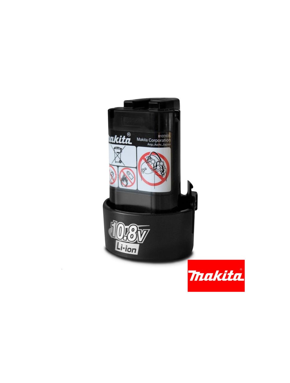 Makita - Product Details - BL1013 10.8V 1.3Ah Lithium-Ion battery